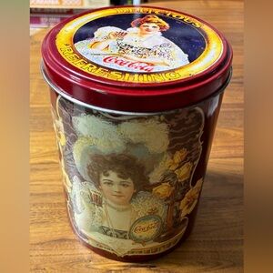 Coca-Cola retro Victorian ad collectible tin